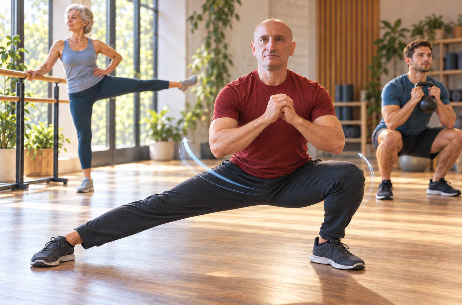 Trening w studiu